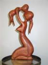 Скульптура из дерева - Mother and child
